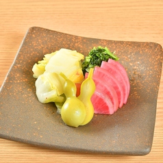 漬物盛り合わせ