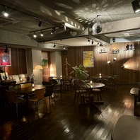 モダンな雰囲気でゆったりとした時間を