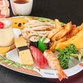 料理メニュー写真&nbsp;お子様うどん寿司(プリン、おもちゃ付）