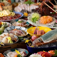 玄海の地魚と地酒 博多 飛うおのコース写真