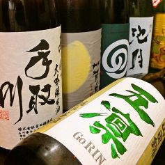 豊富な地酒・日本酒をご用意！