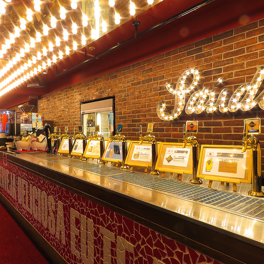 常時8種類の生ビールをご用意いたしました！肉×ビールは相性抜群♪食べて飲んでお楽しみください！