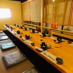 【掘りごたつ個室：10名～16名】最大16名様で宴会が愉しめる掘りごたつ席。