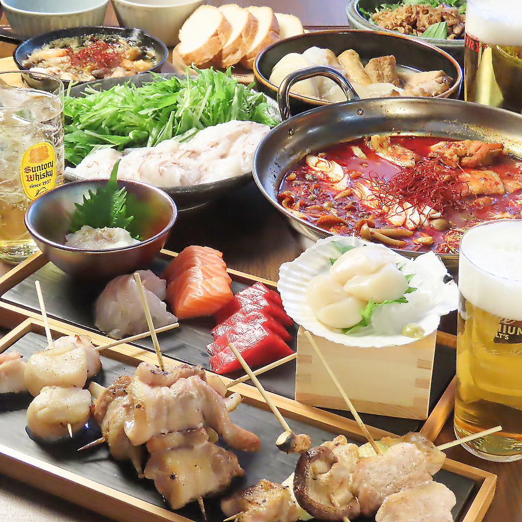 宴会するなら「順厚丸」！旨い海鮮にラインナップ豊富なドリンク☆飲み放題付きコース1480円(税込)～