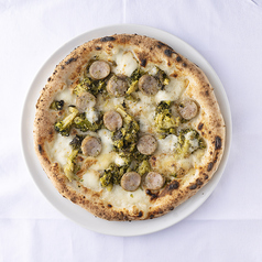 イタリアンソーセージと フリアリエッリのピッツァ