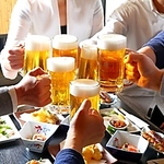 昼から居酒屋メニュー・飲み放題ご利用可能！昼飲みにぴったりです♪女子会やお仲間の集まりにも最適