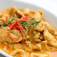 71.豚肉のパネーンカレー