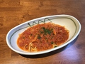 料理メニュー写真 紅ズワイガニのトマトソースパスタ