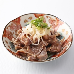 ねぎ塩だれのコリコリ砂肝