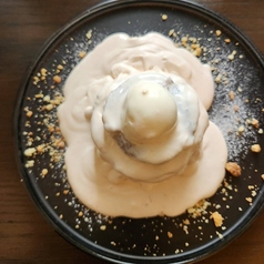 【7月限定】こぼれるピーチメルバパンケーキ