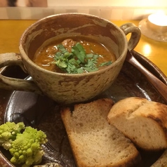 夜のミニカレーセット