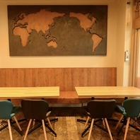 おしゃれな店内