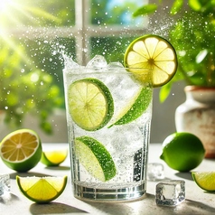 ノンアルライムソーダ