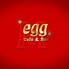 Cafe & Bar egg カフェアンドバー エッグのロゴ