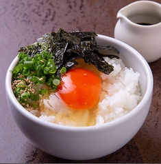 焼肉屋さんの卵かけ御飯（焼肉タレ）