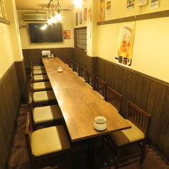 宴会最大50名様までご利用いただけるお席に！大型宴会にも対応致します！