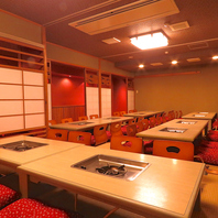 ３Fは団体貸切利用可能