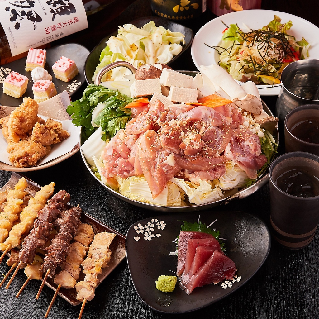 大好評！タンしゃぶ食べ放題3500 円飲み放題付き♪(池袋 居酒屋 個室 焼き鳥 食べ放題 飲み放題)