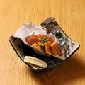 料理メニュー写真&nbsp;イクラとウニの痛風生牡蠣