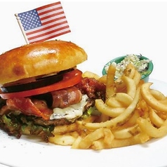 ベーコン・ブルーチーズ・バーガー