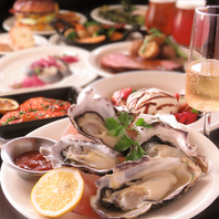 ステーキ&海鮮を網羅!幅広いアメリカンメニュー