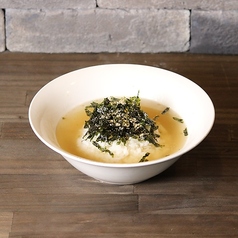 〆の茶漬け