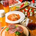 お酒のお供にぴったりな本格的なイタリアンや洋食料理を楽しめます！お肉やパスタ、ピザトーストなど幅広いメニューからお選びください♪