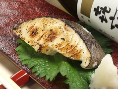 銀鱈の粕漬焼　"Grilled miso-marinated codfish"