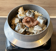 高木商店の梅いわし釜飯