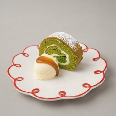 抹茶ロールケーキ