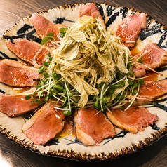 鴨ロースと香味野菜の昆布仕立て