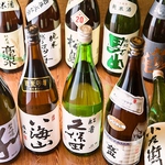 さんびょうしは、お酒にもこだわります！！お料理に合う日本酒やワインは豊富に取り揃えています！！