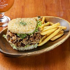 かき揚げライスバーガー