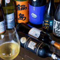 料理との相性を追求したお酒とのペアリング