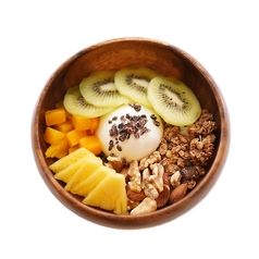 Tropical greek yogurt