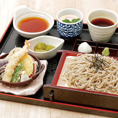 石臼挽き天ぷら蕎麦御膳