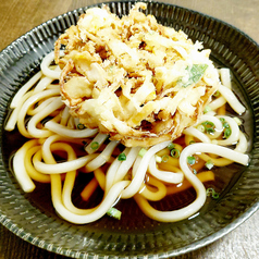 夏季限定冷やしかき揚げうどん750円