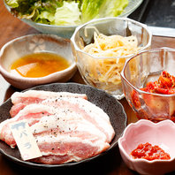 本場の味サムギョプサルも！焼肉を彩る豊富なドリンク