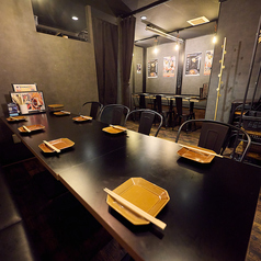 【個室　忍】接待や大切なあの人とのお忍びデートにも使いやすい、4名様テーブル◎