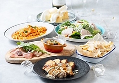 中之島 SOCIAL EAT AWAKE ソーシャルイート アウェイクのコース写真