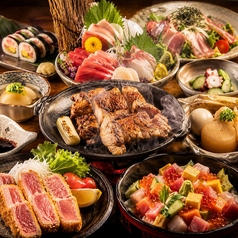 全席扉付き個室 旨いマグロと信玄どり 海鮮居酒屋 うお城 川崎駅前店のコース写真