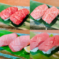 料理メニュー写真 和牛炙り肉寿司