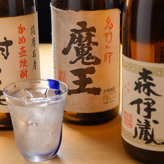 日本酒や焼酎も揃っています！