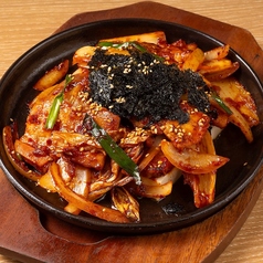 鉄板豆腐キムチ