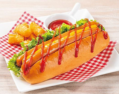 Wホットドッグ