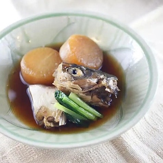 黒みりん仕立て ぶり大根