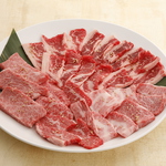 【おすすめ】国産牛&和牛が堪能できる人気No.1プレート「店長の三ツ星プレート」5480円(税抜)♪