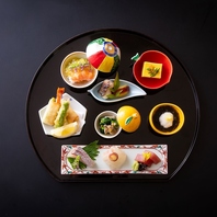 旬の味覚を堪能できる折鶴大人気のメニュー