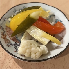 自家製ピクルス