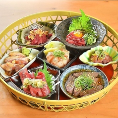 肉刺し盛り合わせ